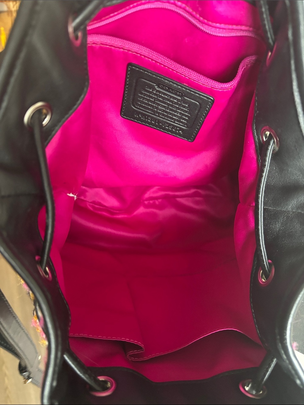 Coach Tweed Bucket Bag - Picture 7 of 11